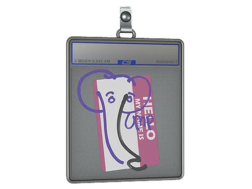 Sticker Slab | Hello UMP-45