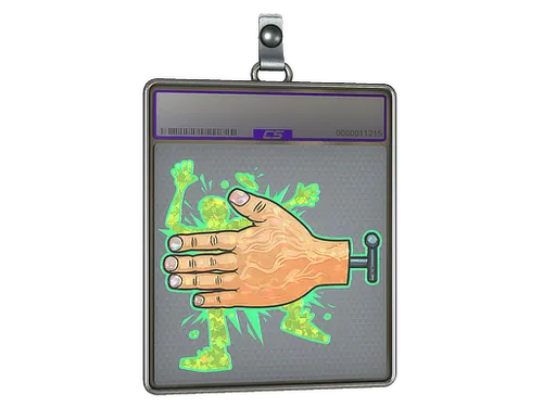 Sticker Slab | High Five! (Glitter)