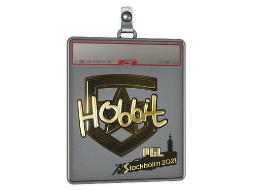 Sticker Slab | HObbit (Gold) | Stockholm 2021