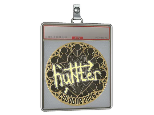 Sticker Slab | huNter- (Gold) | Cologne 2026