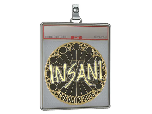 Sticker Slab | insani (Gold) | Cologne 2026