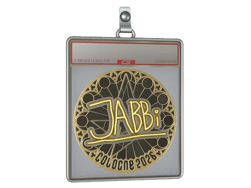 Sticker Slab | jabbi (Gold) | Cologne 2026