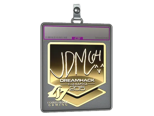 Sticker Slab | jdm64 (Gold) | Cluj-Napoca 2015