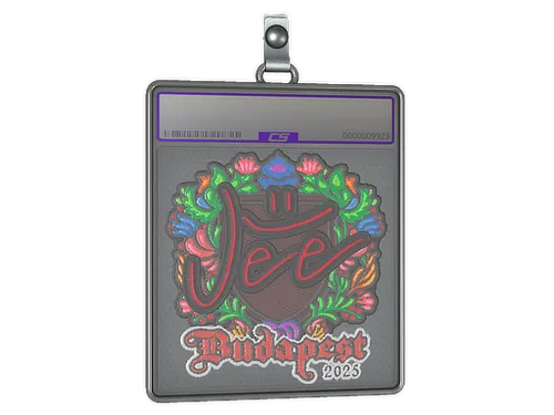 Sticker Slab | Jee (Embroidered) | Budapest 2025