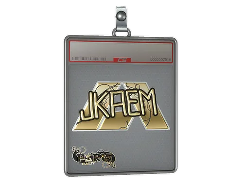 Sticker Slab | jkaem (Gold) | Paris 2023