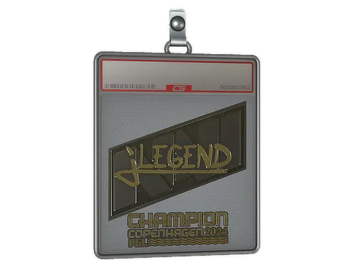 Sticker Slab | jL (Gold, Champion) | Copenhagen 2024