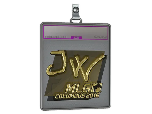 Sticker Slab | JW (Gold) | MLG Columbus 2016