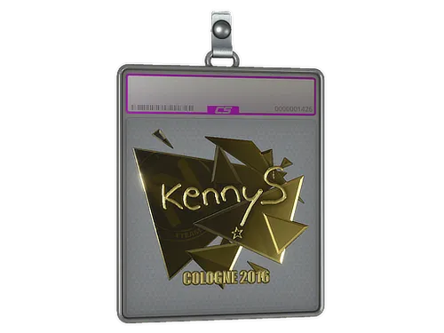 Sticker Slab | kennyS (Gold) | Cologne 2016