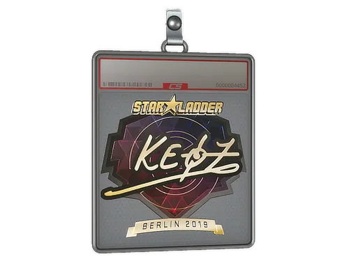 Sticker Slab | Keoz (Gold) | Berlin 2019
