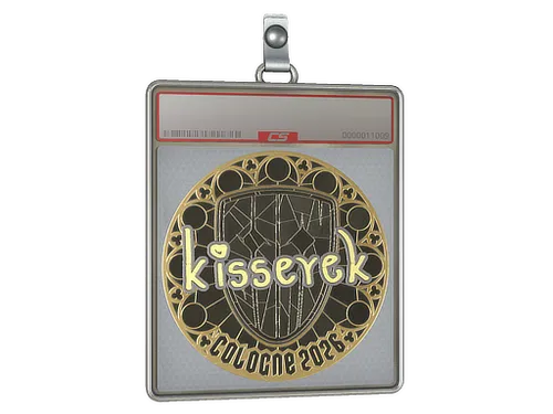 Sticker Slab | kisserek (Gold) | Cologne 2026
