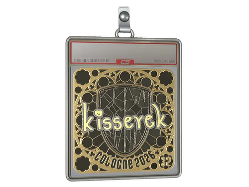 Sticker Slab | kisserek (Gold, Ranked) | Cologne 2026