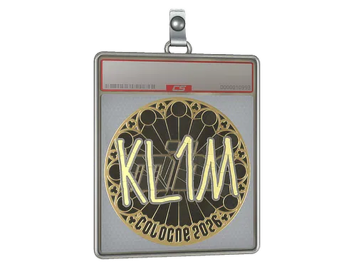 Sticker Slab | kl1m (Gold) | Cologne 2026