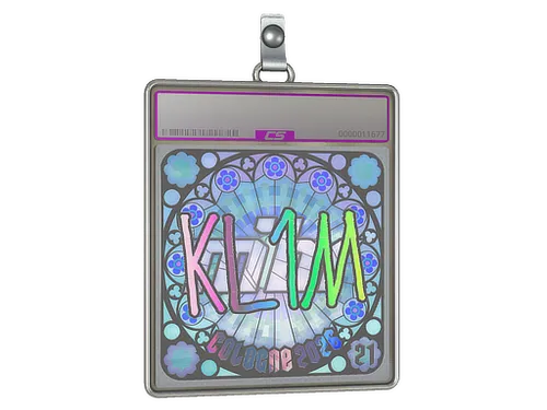 Sticker Slab | kl1m (Holo, Ranked) | Cologne 2026