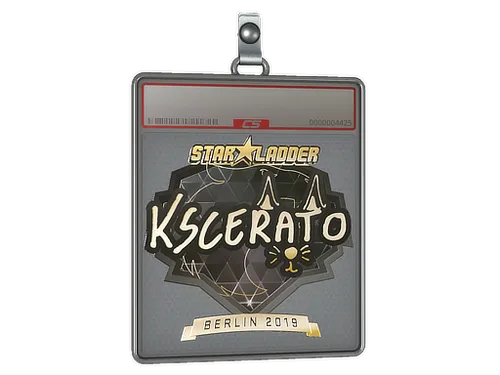 Sticker Slab | KSCERATO (Gold) | Berlin 2019