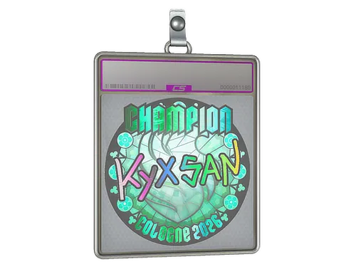 Sticker Slab | kyxsan (Holo, Champion) | Cologne 2026