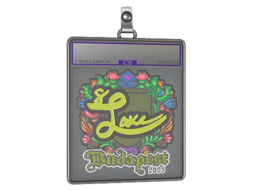 Sticker Slab | Lake (Embroidered) | Budapest 2025