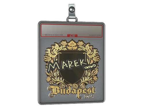 Sticker Slab | Marek (Gold) | Budapest 2025