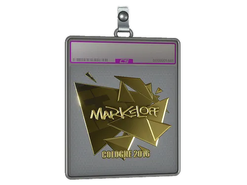Sticker Slab | markeloff (Gold) | Cologne 2016