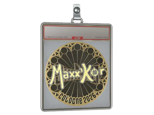 Sticker Slab | maxxkor (Gold) | Cologne 2026
