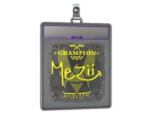 Sticker Slab | mezii (Foil, Champion) | Austin 2025