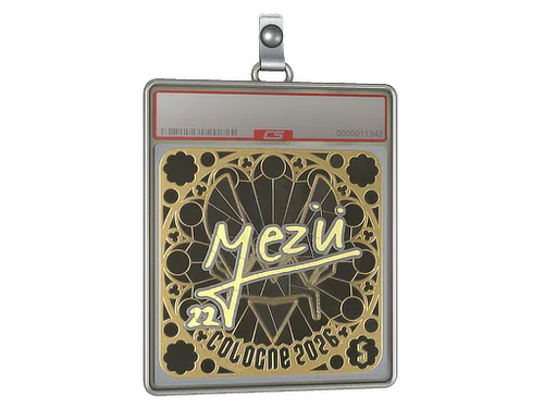 Sticker Slab | mezii (Gold, Ranked) | Cologne 2026