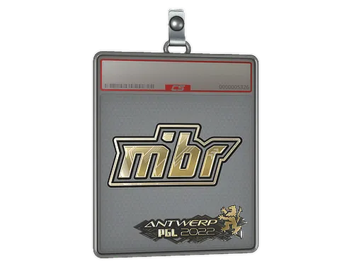 Sticker Slab | MIBR (Gold) | Antwerp 2022