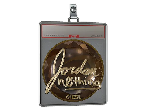 Sticker Slab | n0thing (Gold) | Katowice 2019