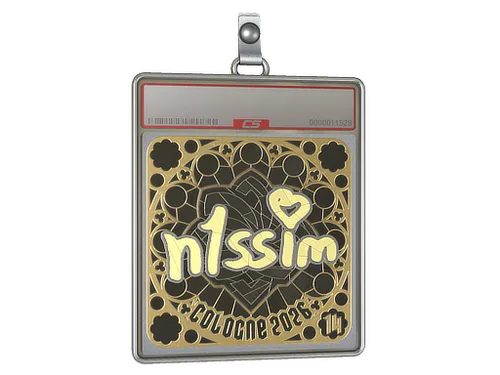 Sticker Slab | n1ssim (Gold, Ranked) | Cologne 2026