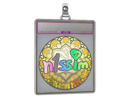 Sticker Slab | n1ssim (Holo) | Cologne 2026