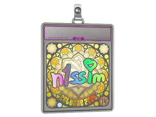 Sticker Slab | n1ssim (Holo, Ranked) | Cologne 2026
