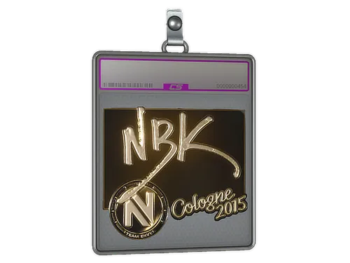 Sticker Slab | NBK- (Gold) | Cologne 2015