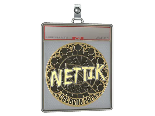 Sticker Slab | nettik (Gold) | Cologne 2026