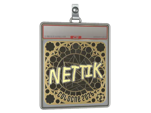 Sticker Slab | nettik (Gold, Ranked) | Cologne 2026