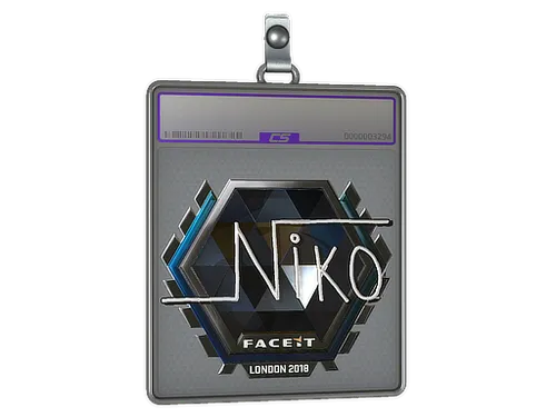 Sticker Slab | niko (Foil)  | London 2018