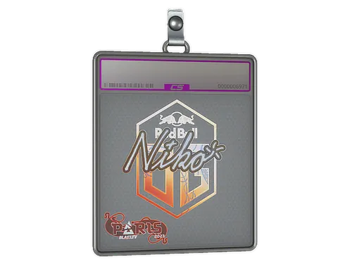 Sticker Slab | niko (Holo)  | Paris 2023