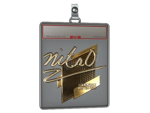 Sticker Slab | nitr0 (Gold) | Boston 2018