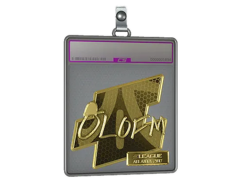 Sticker Slab | olofmeister (Gold) | Atlanta 2017
