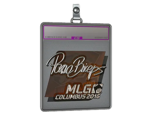 Sticker Slab | pashaBiceps (Foil) | MLG Columbus 2016