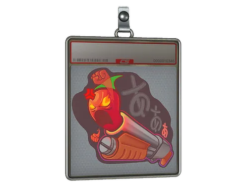 Sticker Slab | Pepper Gauge (Lenticular)