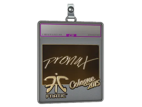 Sticker Slab | pronax (Gold) | Cologne 2015