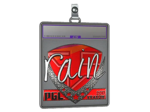 Sticker Slab | rain (Foil) | Krakow 2017