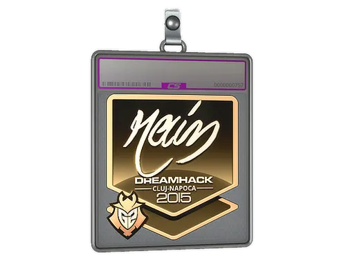 Sticker Slab | rain (Gold) | Cluj-Napoca 2015