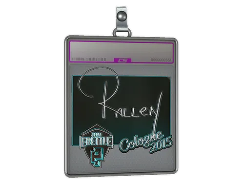 Sticker Slab | rallen (Foil) | Cologne 2015