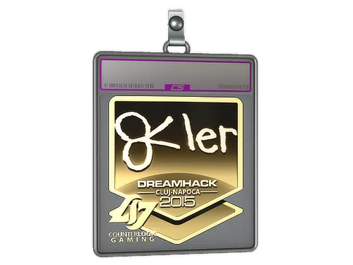 Sticker Slab | reltuC (Gold) | Cluj-Napoca 2015