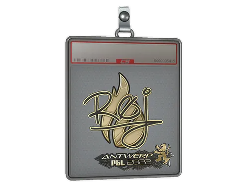 Sticker Slab | roeJ (Gold) | Antwerp 2022