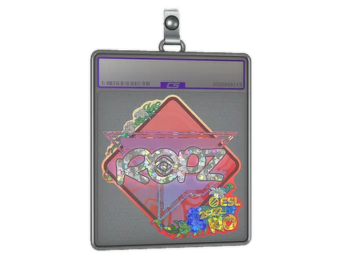 Sticker Slab | ropz (Glitter) | Rio 2022