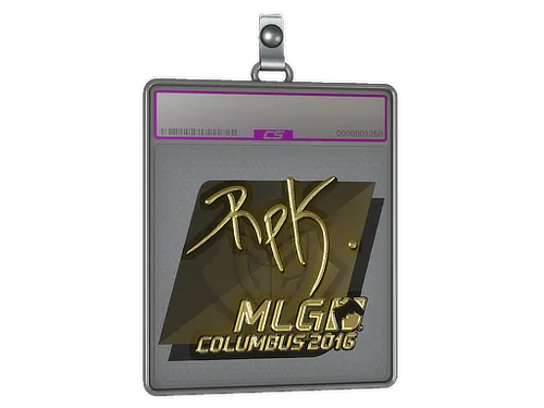 Sticker Slab | RpK (Gold) | MLG Columbus 2016