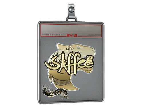 Sticker Slab | saffee (Gold) | Paris 2023