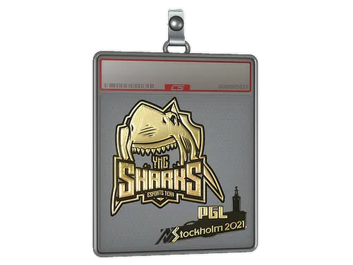 Sticker Slab | Sharks Esports (Gold) | Stockholm 2021