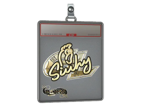 Sticker Slab | siuhy (Gold) | Paris 2023